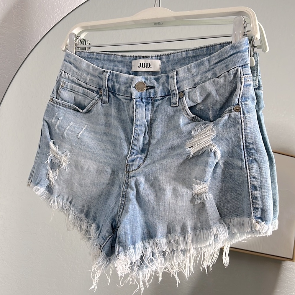 JBD Distressed Denim Shorts